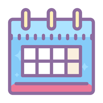 Calendar icon by Icons8